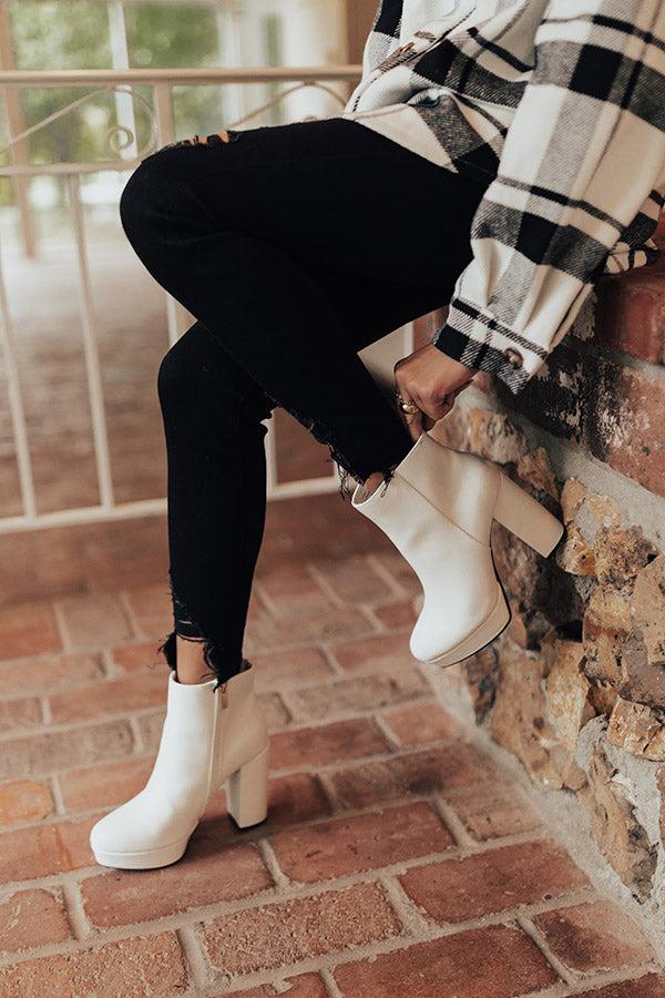 Impressions The Alexandra Faux Leather Bootie