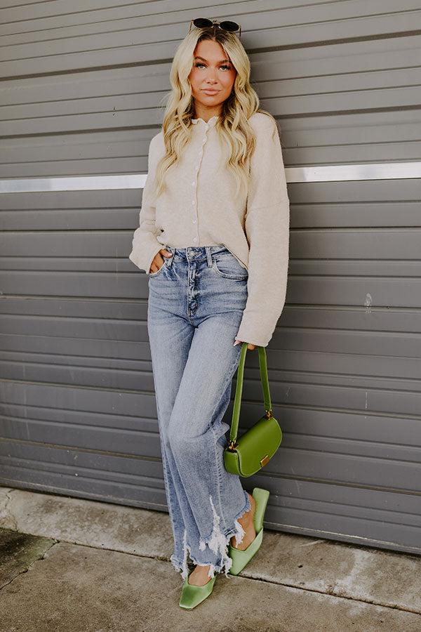 Impressions The Alice High Waist Straight Leg Jean