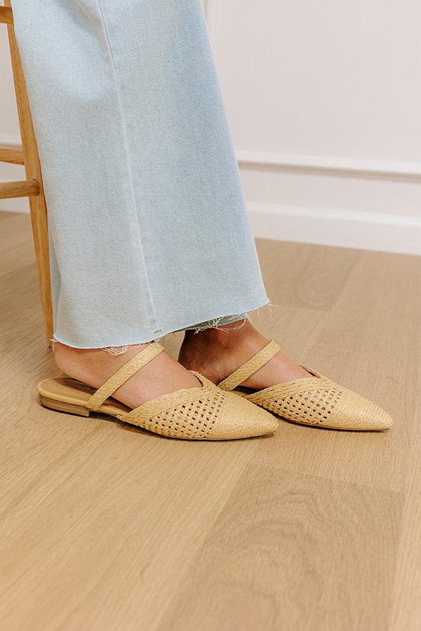 Impressions The Alina Raffia Woven Flats