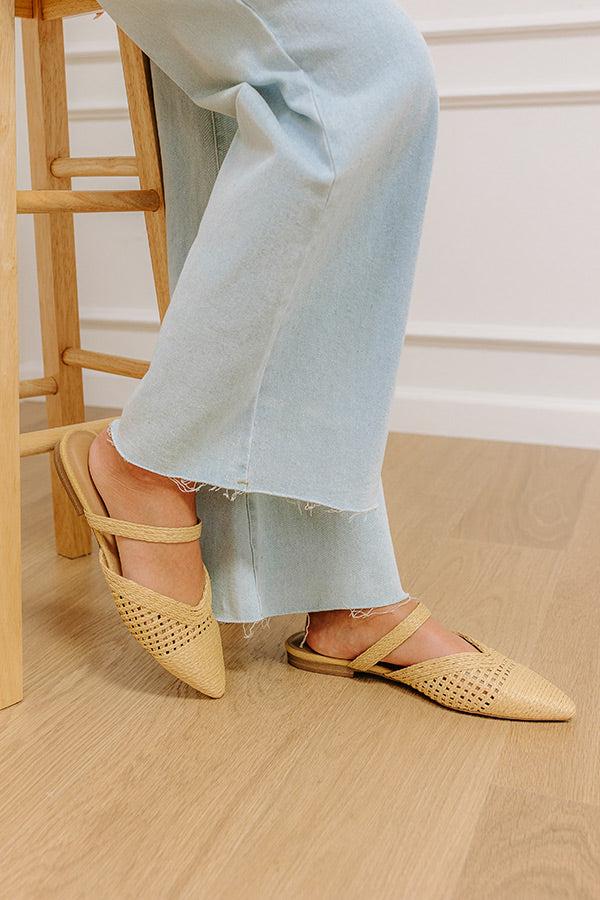Impressions The Alina Raffia Woven Flats