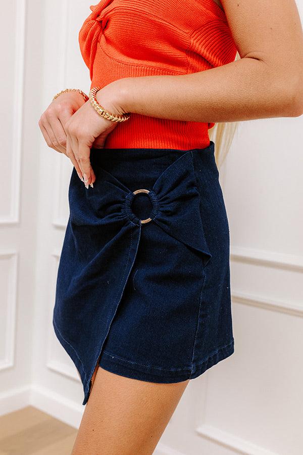 Impressions The Angela High Waist Skort