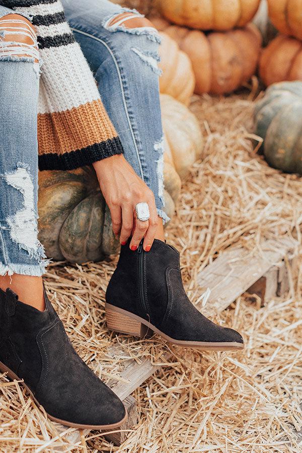 Impressions The Annabeth Bootie In Black