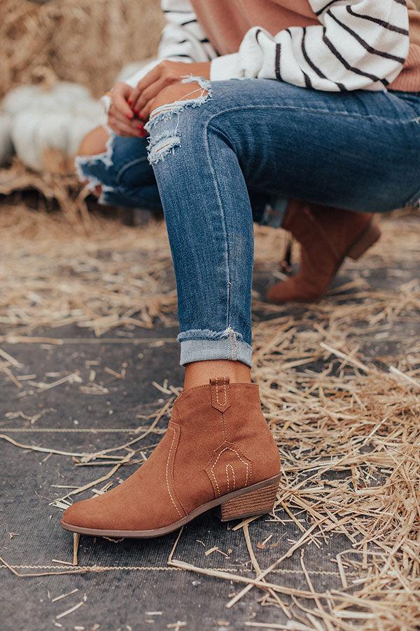 Impressions The Annabeth Bootie In Brown