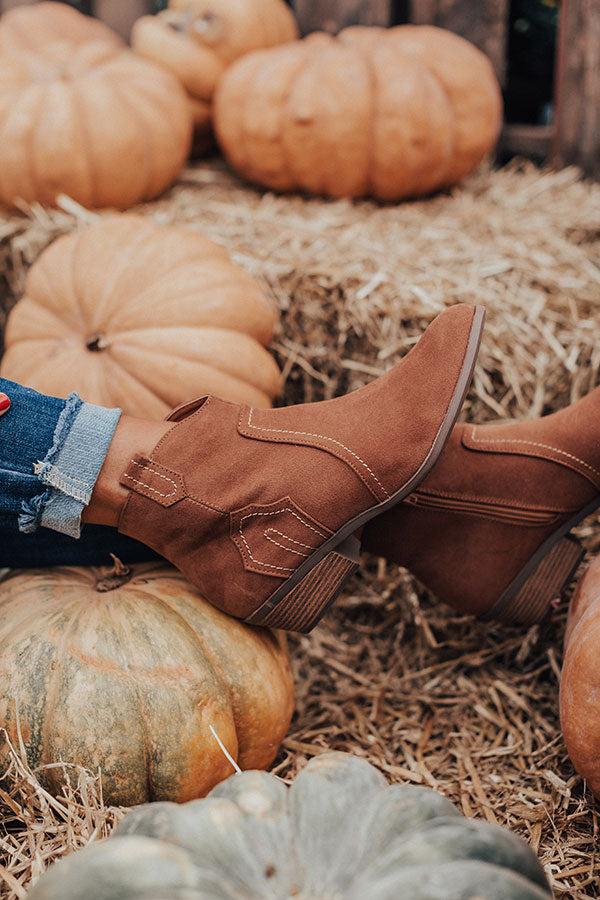 Impressions The Annabeth Bootie In Brown