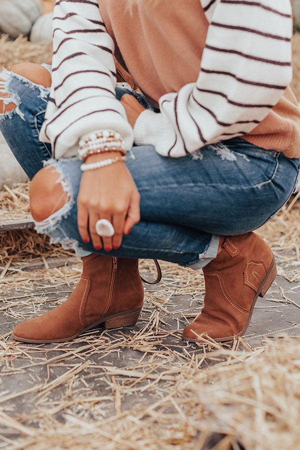 Impressions The Annabeth Bootie In Brown