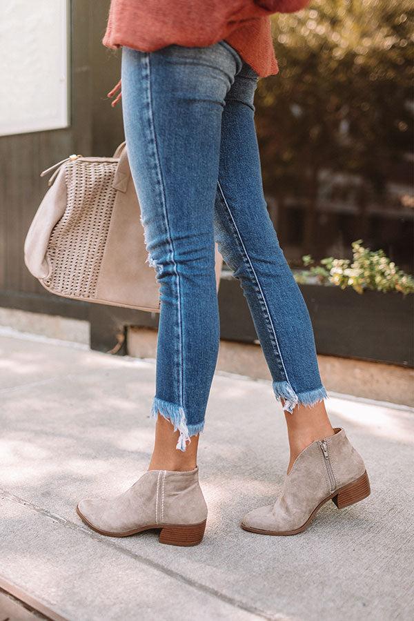 Impressions The Archer Bootie In Taupe