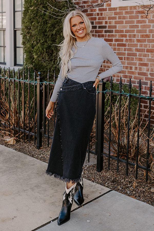 Impressions The Ashley Denim Skirt