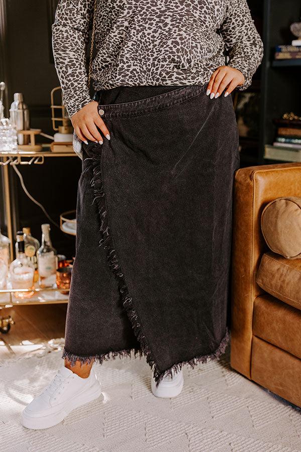 Impressions The Ashley Denim Skirt Curves