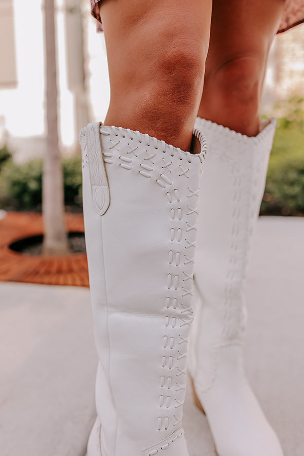 Impressions The Aubree Faux Leather Knee High Boot