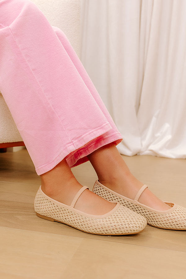 Impressions The Aurora Raffia Woven Flats