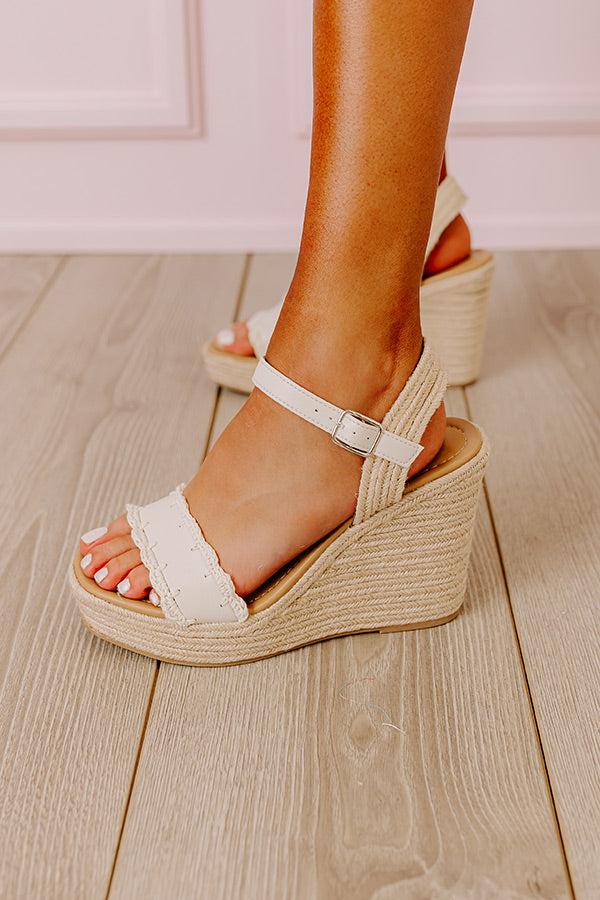 Impressions The Avery Wedge In Ivory