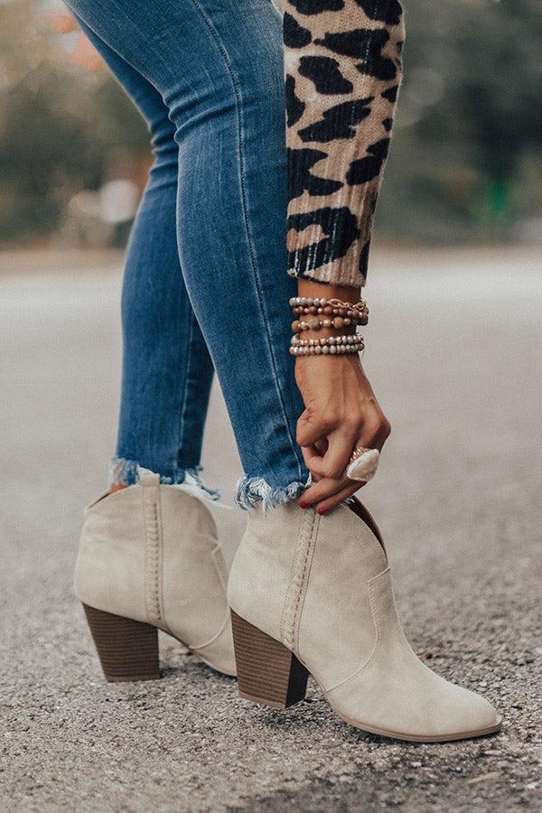 Impressions The Betsy Bootie In Beige