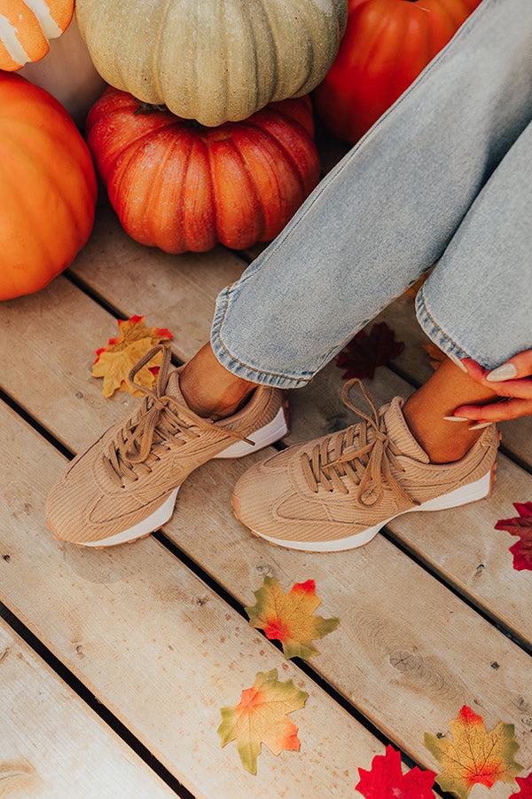 Impressions The Blake Corduroy Sneaker In Camel