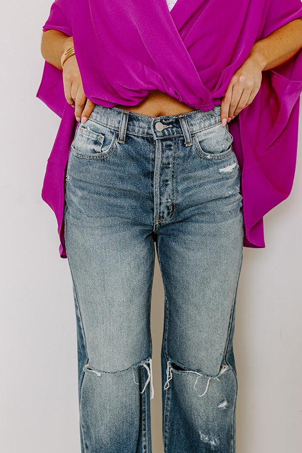 Impressions The Bounty High Waist Distressed Jean