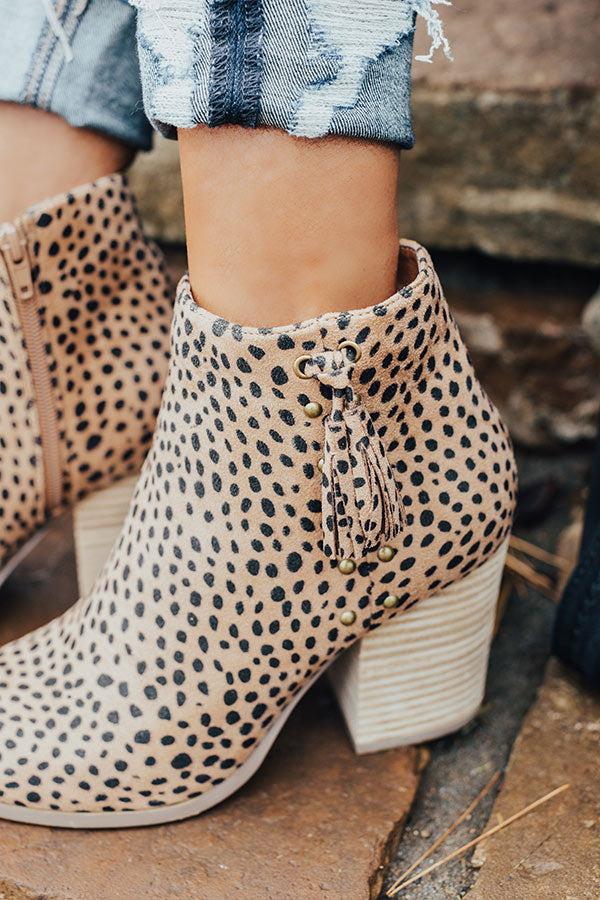 Impressions The Bowie Cheetah Print Bootie