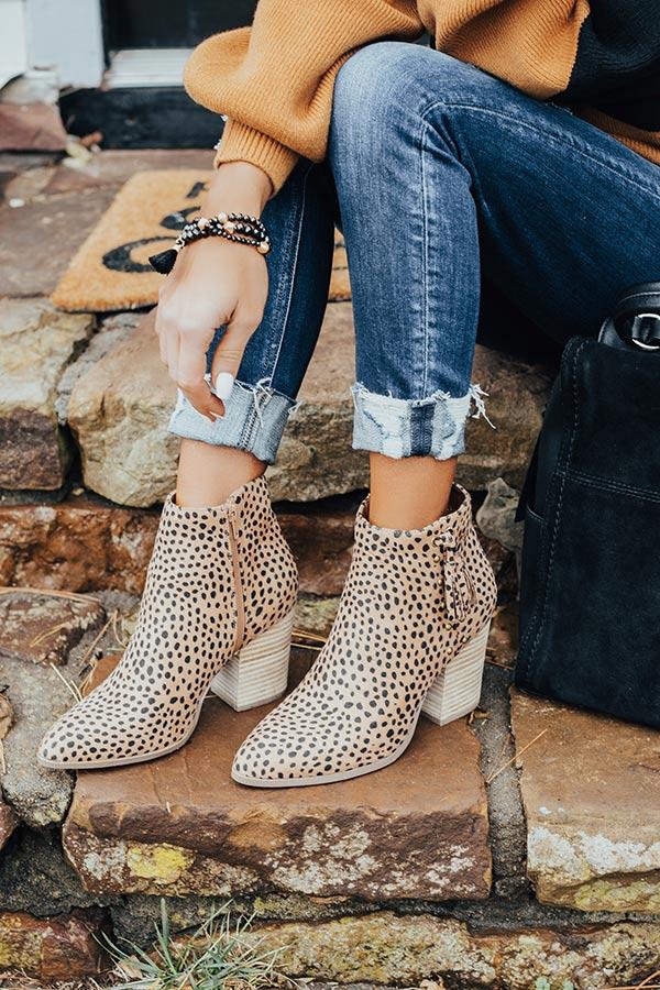 Impressions The Bowie Cheetah Print Bootie
