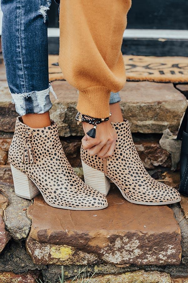 Impressions The Bowie Cheetah Print Bootie