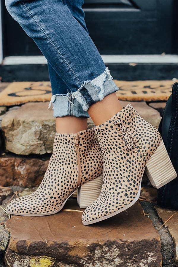 Impressions The Bowie Cheetah Print Bootie