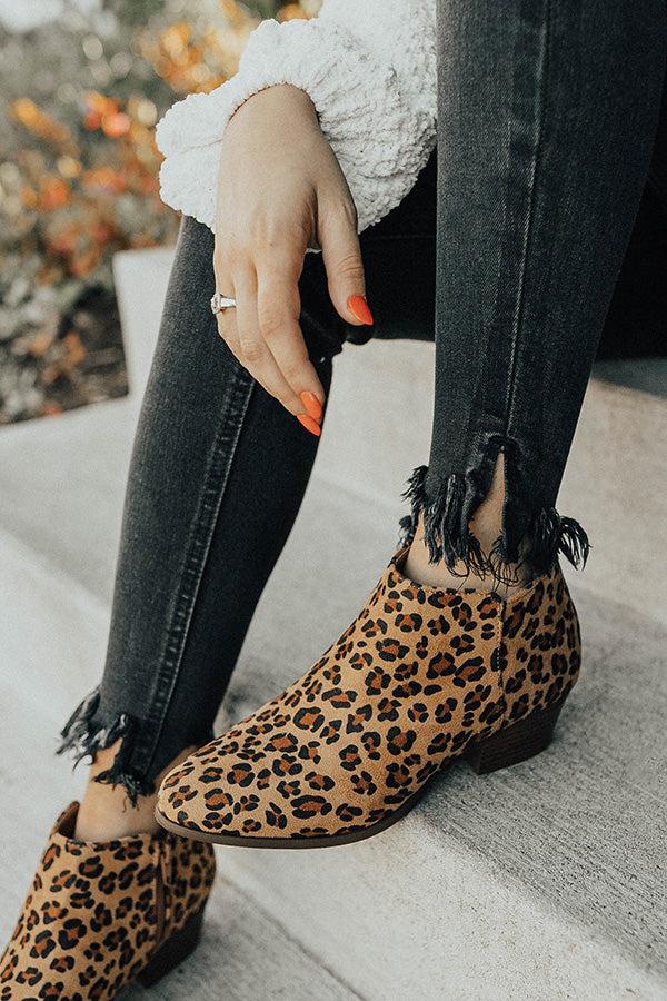 Impressions The Bri Leopard Bootie