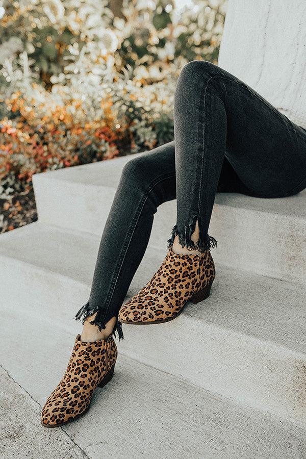 Impressions The Bri Leopard Bootie