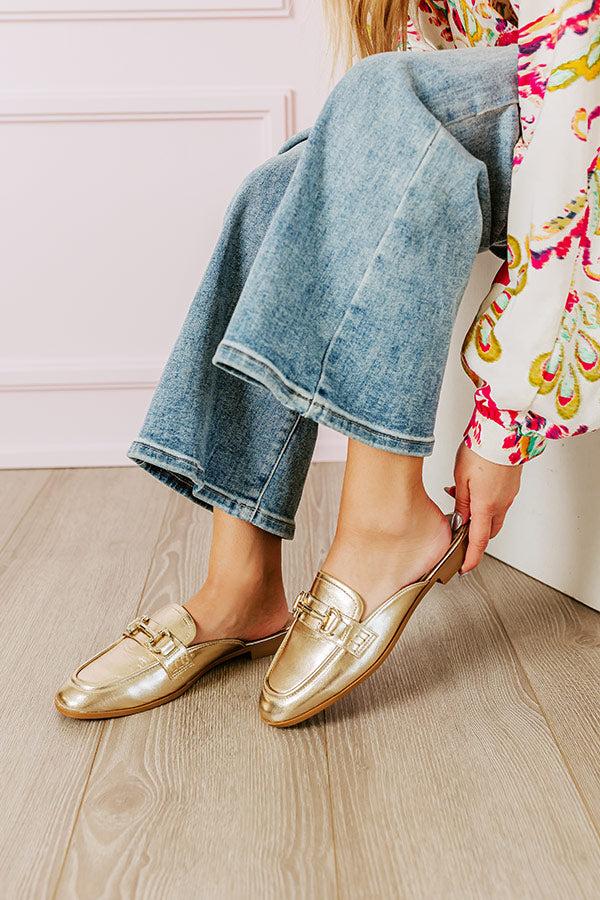 Impressions The Bridget Metallic Mule Loafer