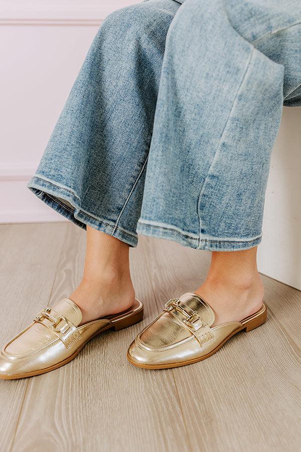 Impressions The Bridget Metallic Mule Loafer
