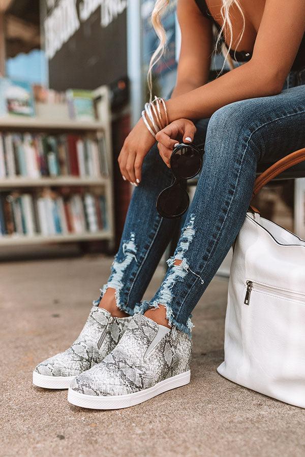 Impressions The Britton Snake Print Bootie