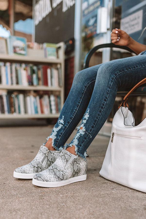 Impressions The Britton Snake Print Bootie