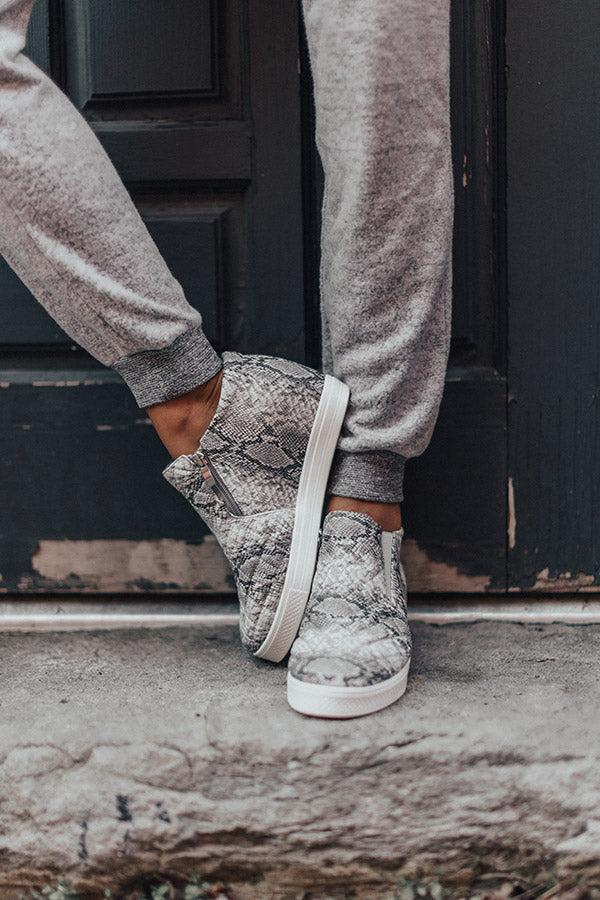 Impressions The Britton Snake Print Bootie