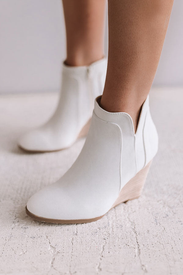 Impressions The Cabo Bootie In Ivory
