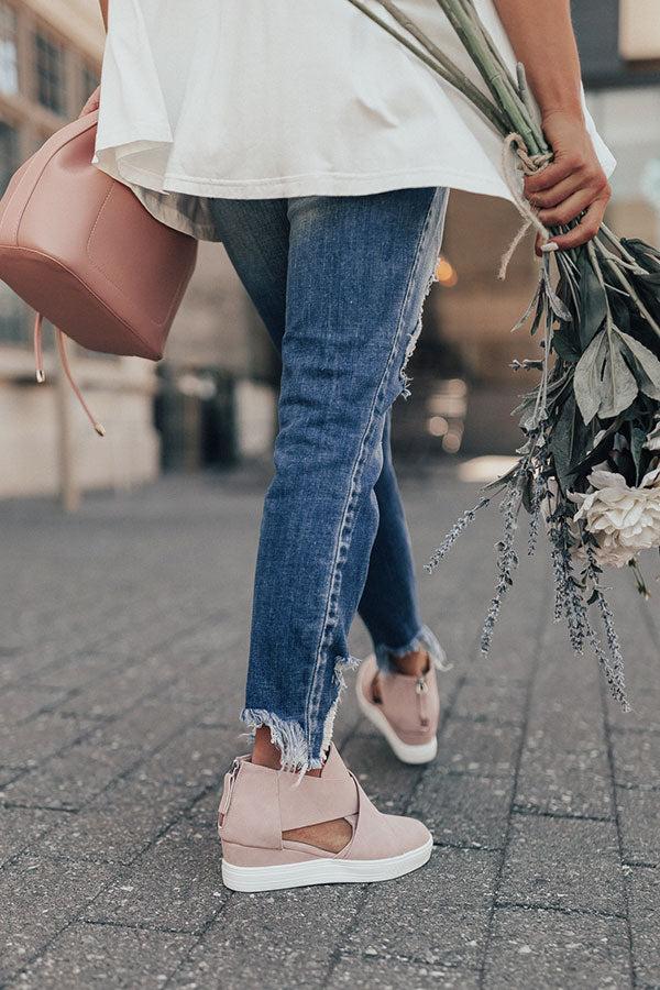 Impressions The Calum Bootie In Blush