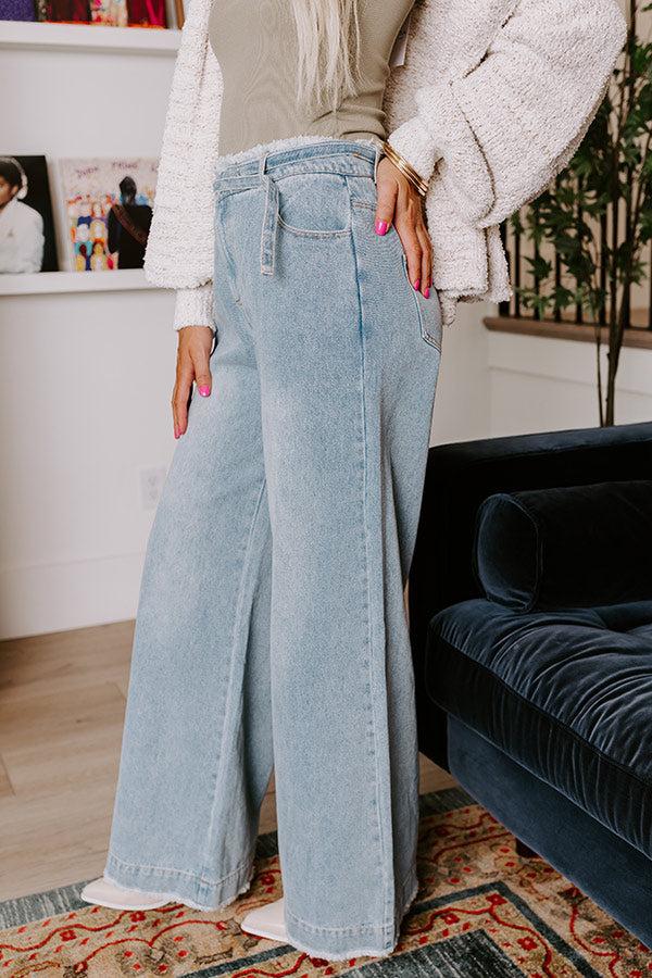 Impressions The Camila High Waist Wide Leg Jean