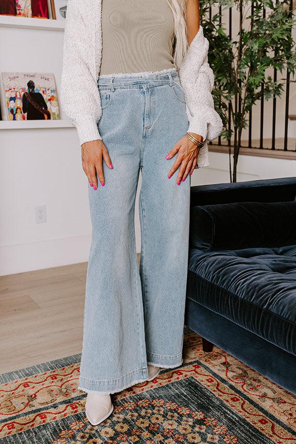 Impressions The Camila High Waist Wide Leg Jean