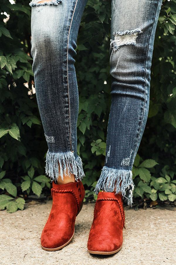 Impressions The Campbell Bootie In Rustic Wine