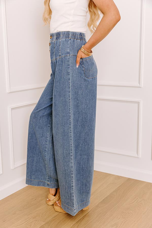 Impressions The Carlie High Waist Wide Leg Pants