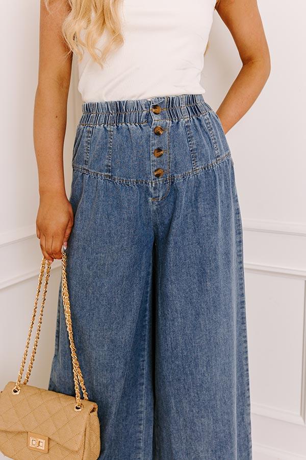 Impressions The Carlie High Waist Wide Leg Pants