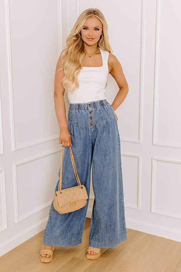 Impressions The Carlie High Waist Wide Leg Pants