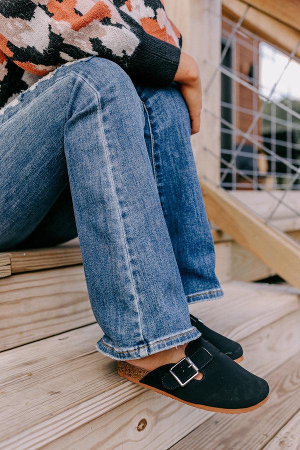 Impressions The Carolina Nubuck Clog In Black