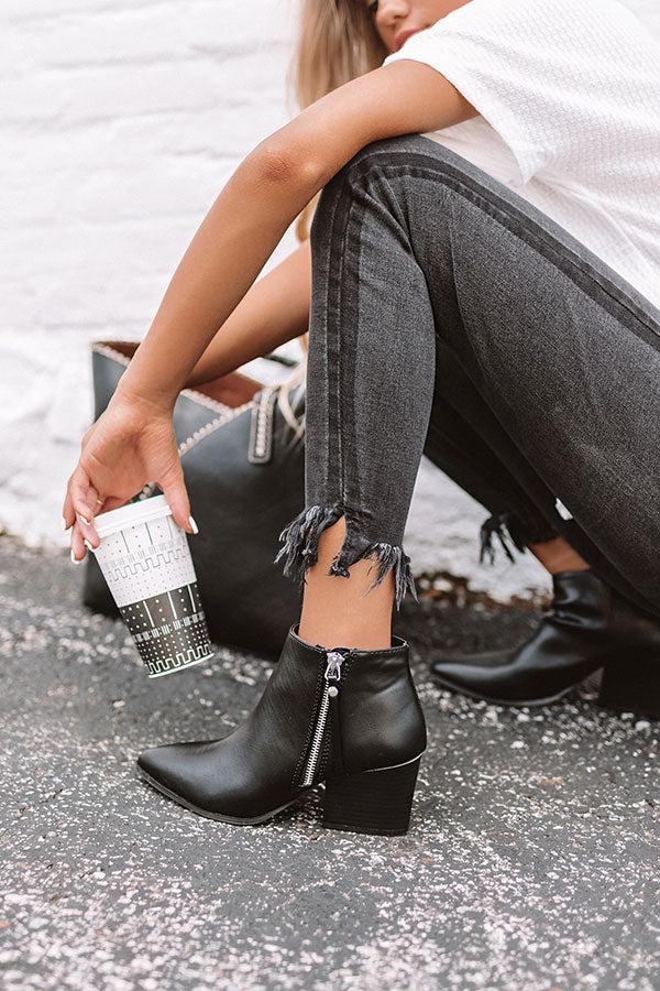 Impressions The Cassandra Bootie In Black