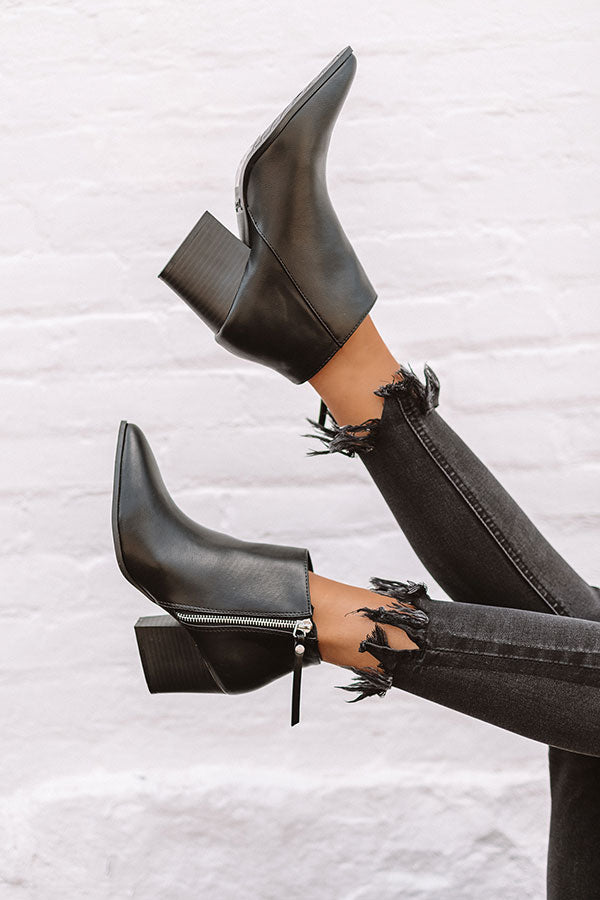 Impressions The Cassandra Bootie In Black