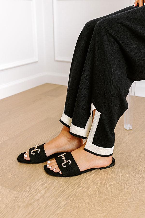 Impressions The Cecilia Sandal in Black