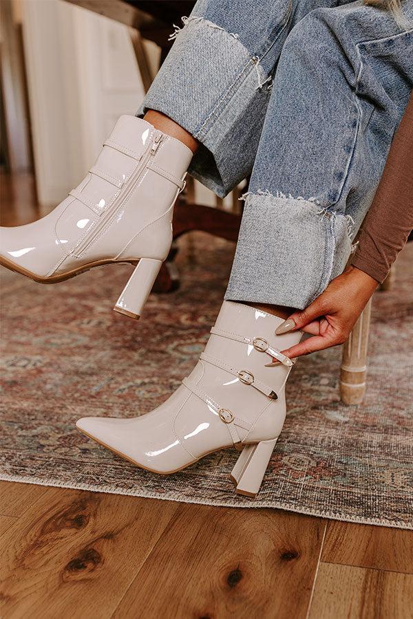 Impressions The Claire Patent Bootie