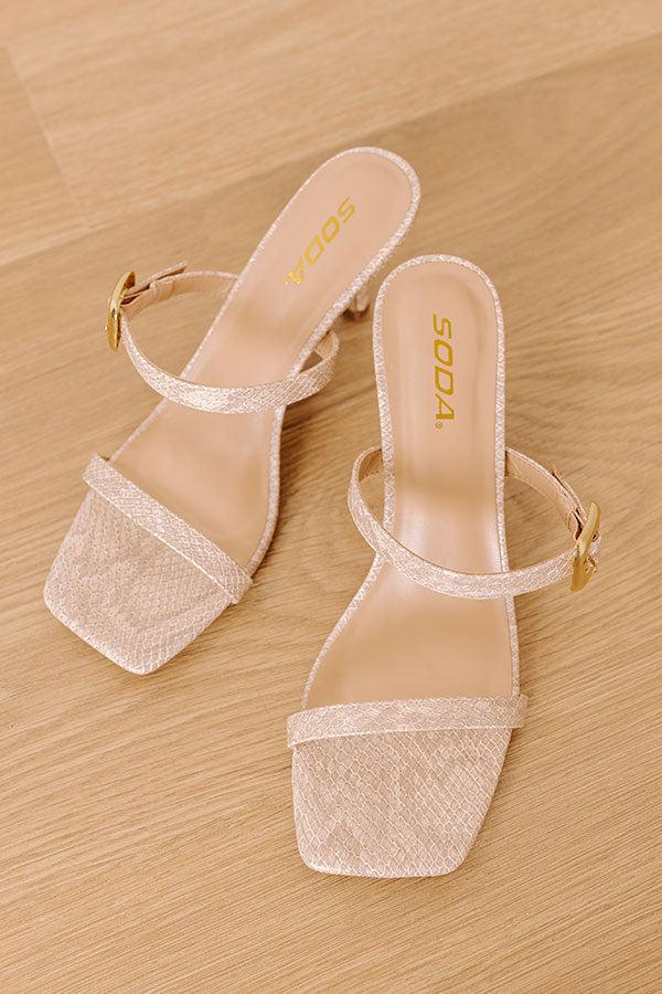 Impressions The Crissy Faux Leather Heel