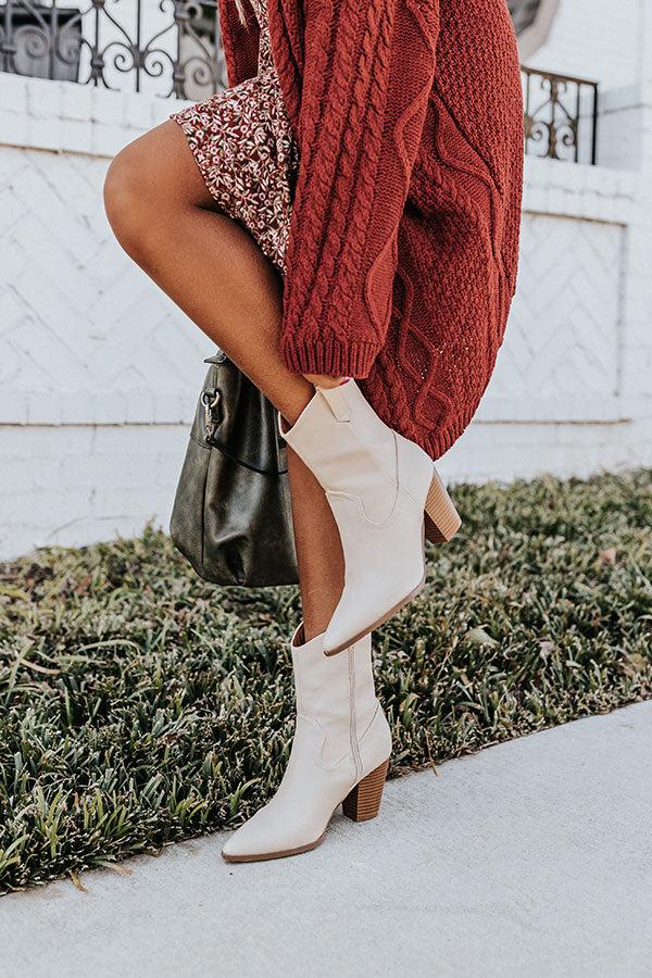 Impressions The Cyrus Faux Leather Ankle Boot