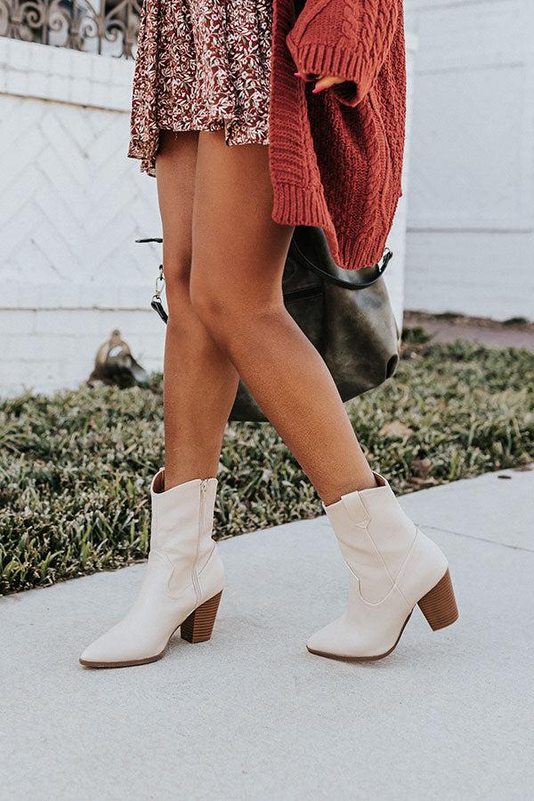 Impressions The Cyrus Faux Leather Ankle Boot