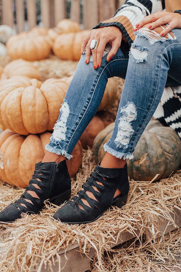 Impressions The Dani Bootie In Black