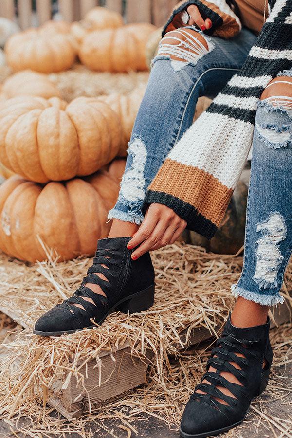 Impressions The Dani Bootie In Black
