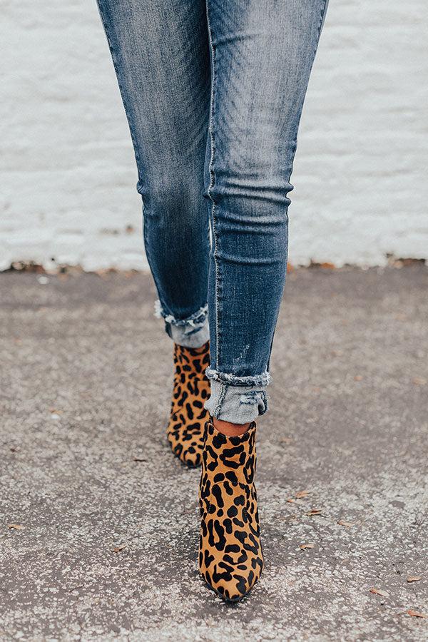 Impressions The Danielle Leopard Bootie
