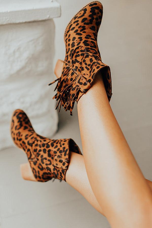 Impressions The Daphne Leopard Bootie