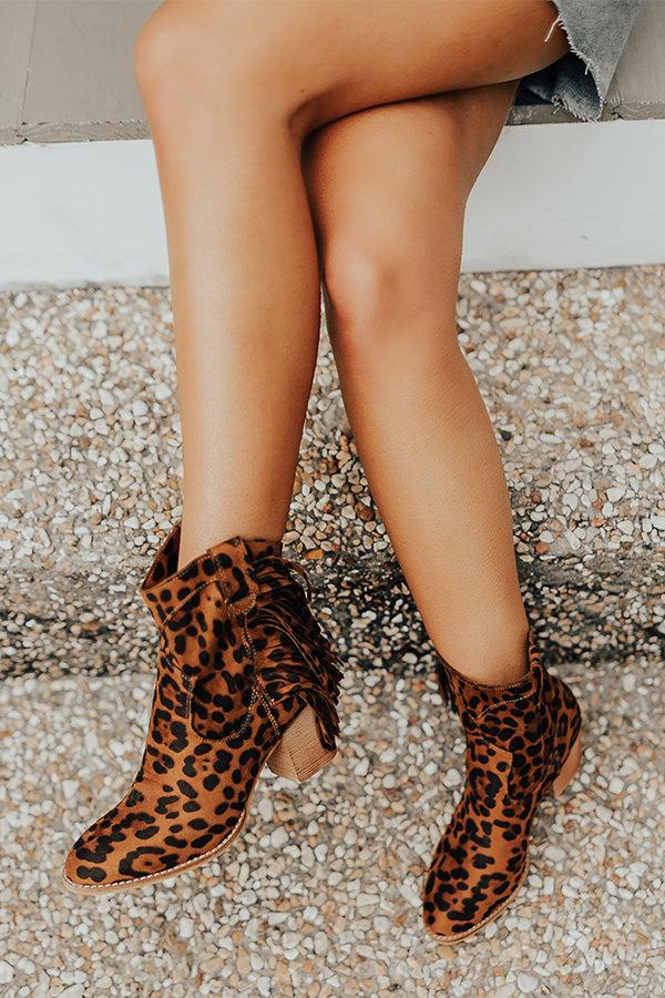 Impressions The Daphne Leopard Bootie